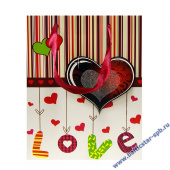 Пакет Сердце LOVE