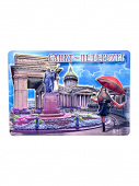 Магнит  СПб 7*10см Казанский , зонтик