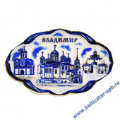 Магнит гжель Владимир