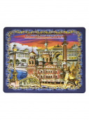 Магнит яркий СПб  9,5*7,5см Спас
