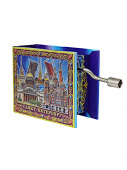 Магнит музыкальная шкатулка СПб микс NEW