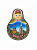 Магнит матрешка МОСКВА